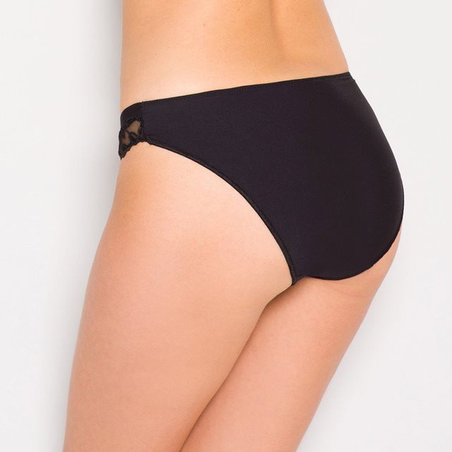 Slip Chantelle Vendome Noir Pas Cher Sur Lingerie De Marques Fr