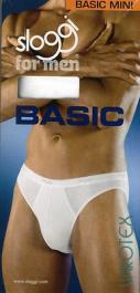 LOT DE 2 SLOGGI MEN BASIC MINI GRIS