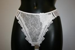 STRING BRESILIEN LISE CHARMEL CORFOU BLANC