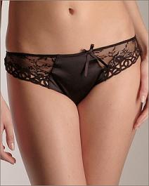 slip simone perele arty noir