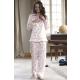 pyjama satin mat flanelisé steffy ref lotus