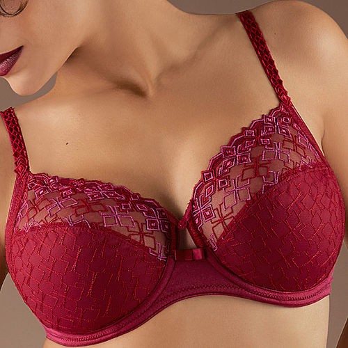 soutien gorge rouge grande taille