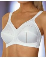 SOUTIEN-GORGE SANS ARMATURES TRIUMPH DOREEN+ COTTON 01N Blanc