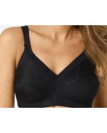 soutien-gorge sans armatures Triumph doreen+ Cotton 01N noir