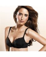 soutien gorge preformé elegant essence triumph noir whp