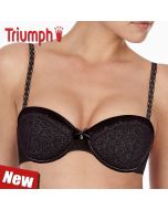 SOUTIEN GORGE TRIUMPH PREFORME GLAMOUR DIVA WHP NOIR