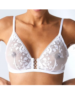 Soutien gorge Orphee simone perele avec armatures 15S319 blanc