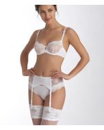Soutien gorge corbeille romance blanc