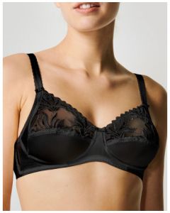chantelle sans armature amazone noir