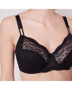 Eden Soutien-gorge emboîtant pour poitrine généreuse - Noir